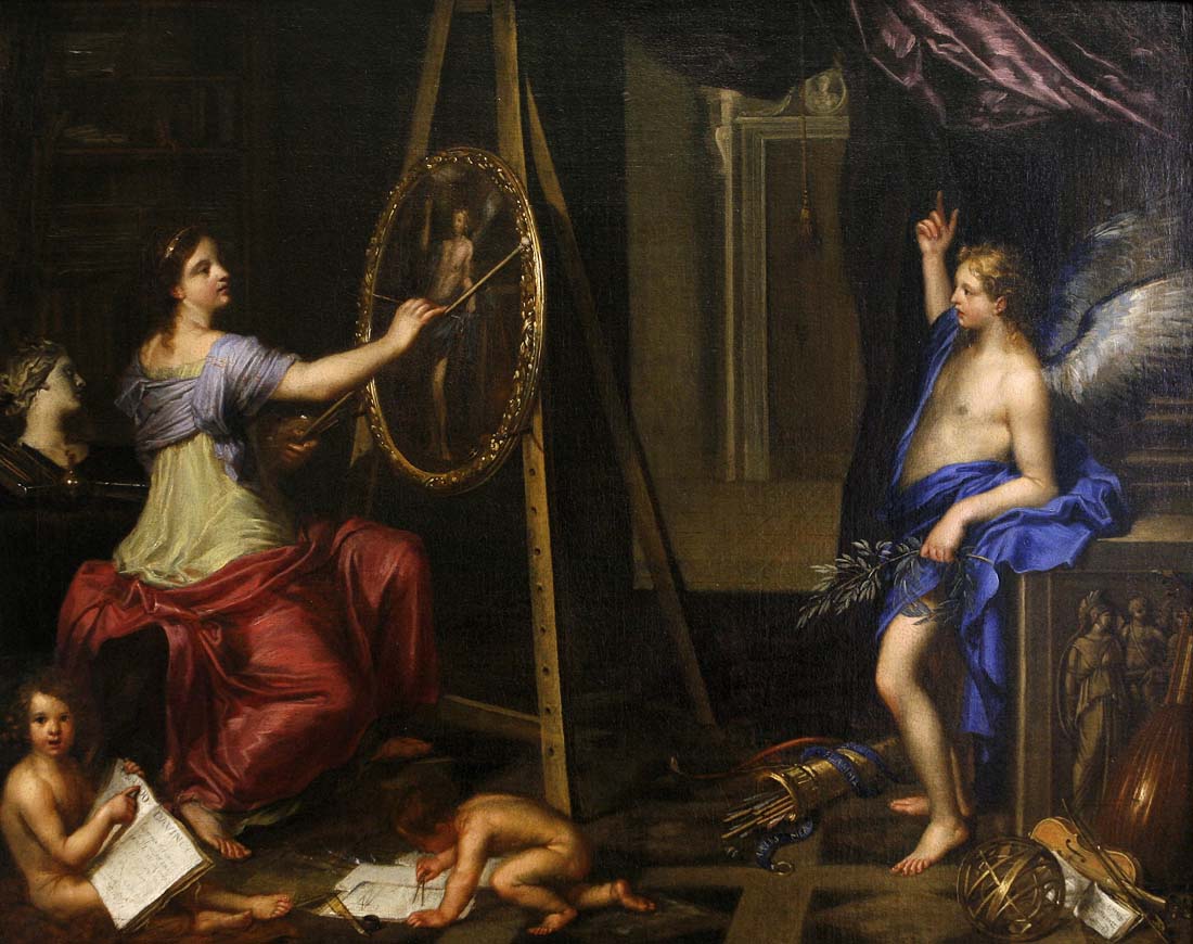 Charles Alphonse du Fresnoy, Allegory of Painting, Musée des Beaux-Arts, Dijon, 1650