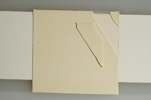 Zinc oxide oil paint delaminating from acrylic dispersion ground