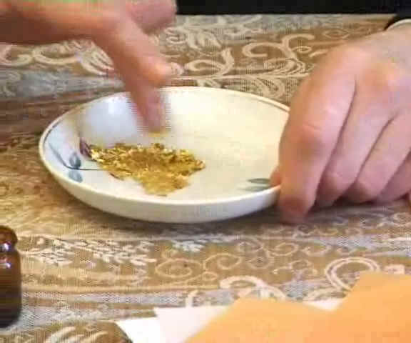 Make Gold Paint from Real Gold (Shell Gold) – Yasmin Hayat