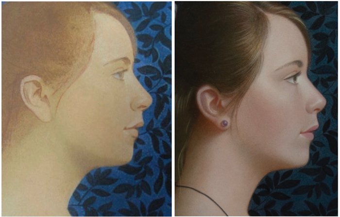 Girl in Profile—Ellie