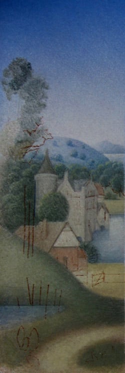 Landscape, pre-scumble