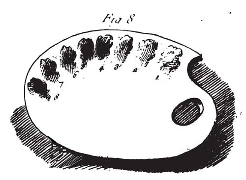 Roger de Piles' Les Élémens de Peinture Pratique Figure 8