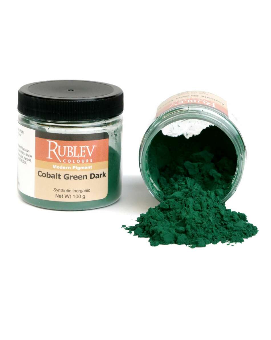Shop Natural Pigments - Cobalt Green Dark