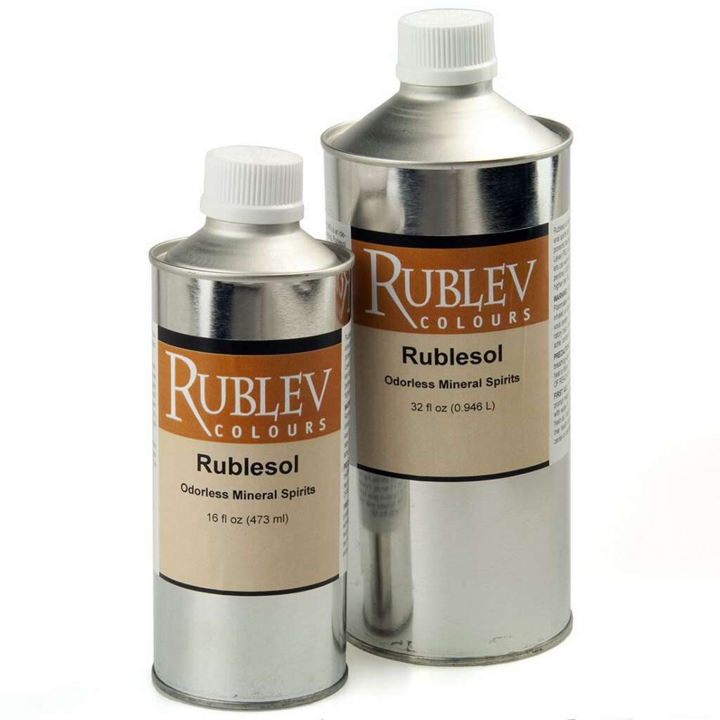 Shop Natural Pigments - Odorless Mineral Spirits, Rublev Colours Rubesol  Odorless Mineral Spirits