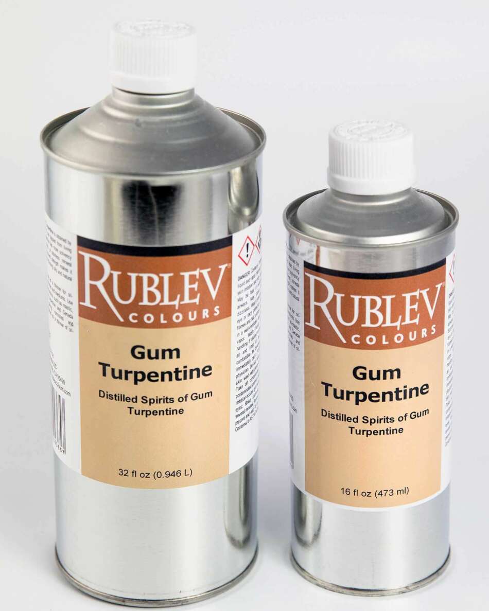 Turpentine for oil painting