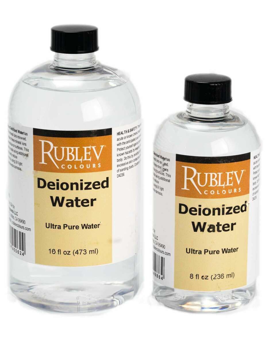 Deionized Water  Natural Pigments