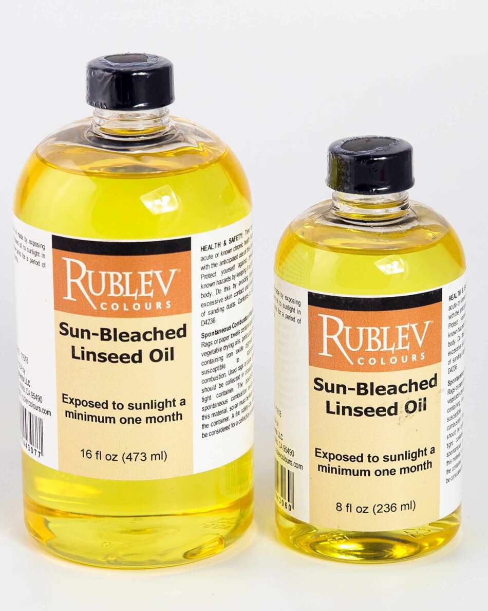 Sun-Bleached Linseed Oil