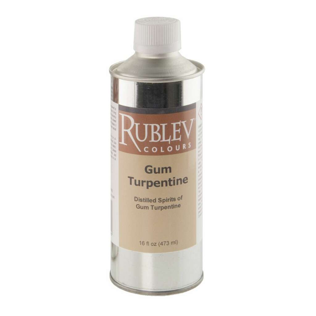 Turpentine 500 ml 16,9 fl oz 100% Natural Pure Gum Spirits of Turpentine