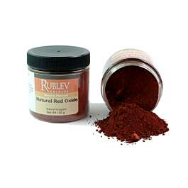 Rare and Hard to Find Art Supplies | Shop Natural Pigments - Indian Red | Rublev Natural Red Oxide (Indian Red) Dry Pigment | Pigments, Paint, Watercolors, Cold Wax