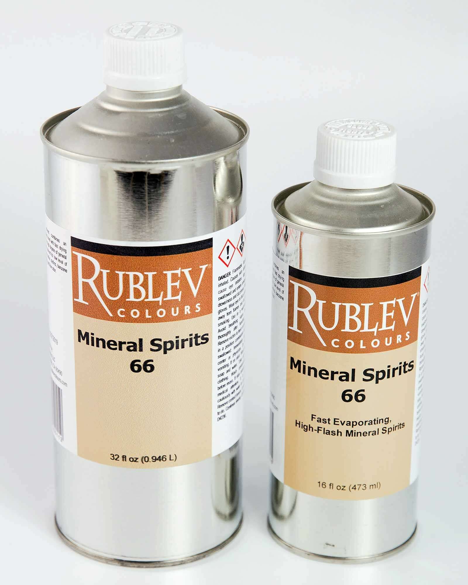 Shop Natural Pigments - Mineral Spirits, Rublev Colours Mineral Spirits