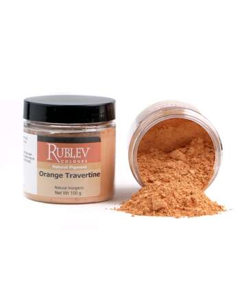 Rublev Colours Orange Travertine Pigment