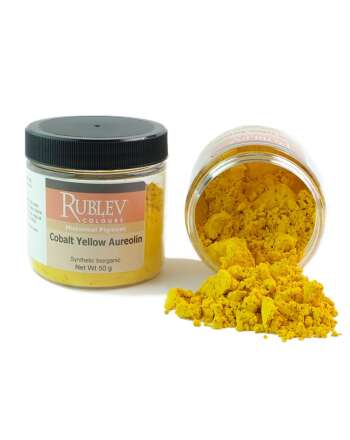 Rublev Colours Cobalt Yellow (Aureolin) Pigment