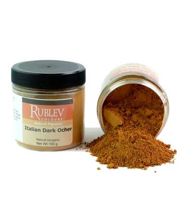 Rublev Colours Italian Dark Ocher Pigment Powder