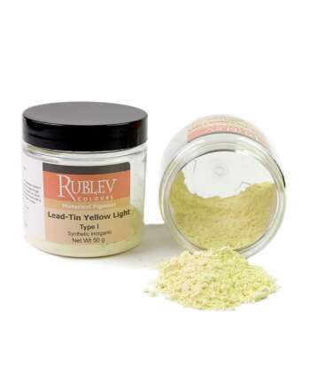Rublev Colours Lead-Tin Yellow Pigment Powder