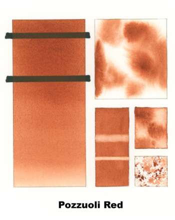 Pozzuoli Red Watercolor Paint