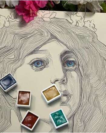 Teresa Oaxaca Watercolor Palette