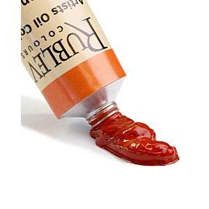 Ercolano Red Oil Paint