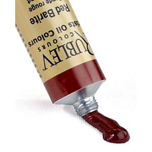 Red Barite Oil Paint