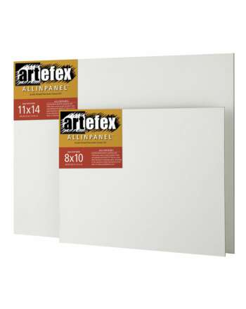 Artefex Allinpanel Acrylic-Primed Linen Canvas Mounted Panel