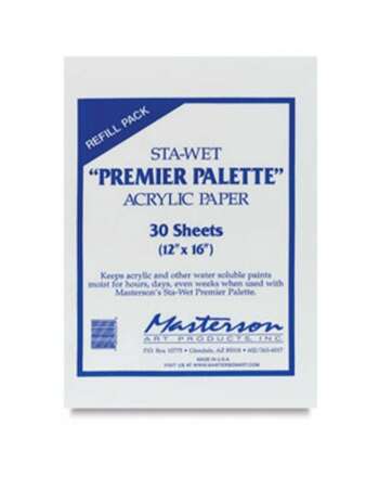 Masterson Sta-Wet Stay Wet Palette - Premier Acrylic Based Paint