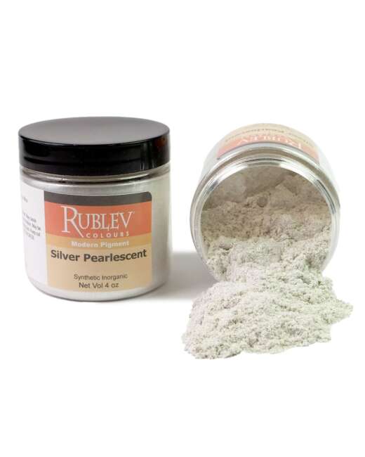 Rublev Colours Silver Pearlescent Pigment