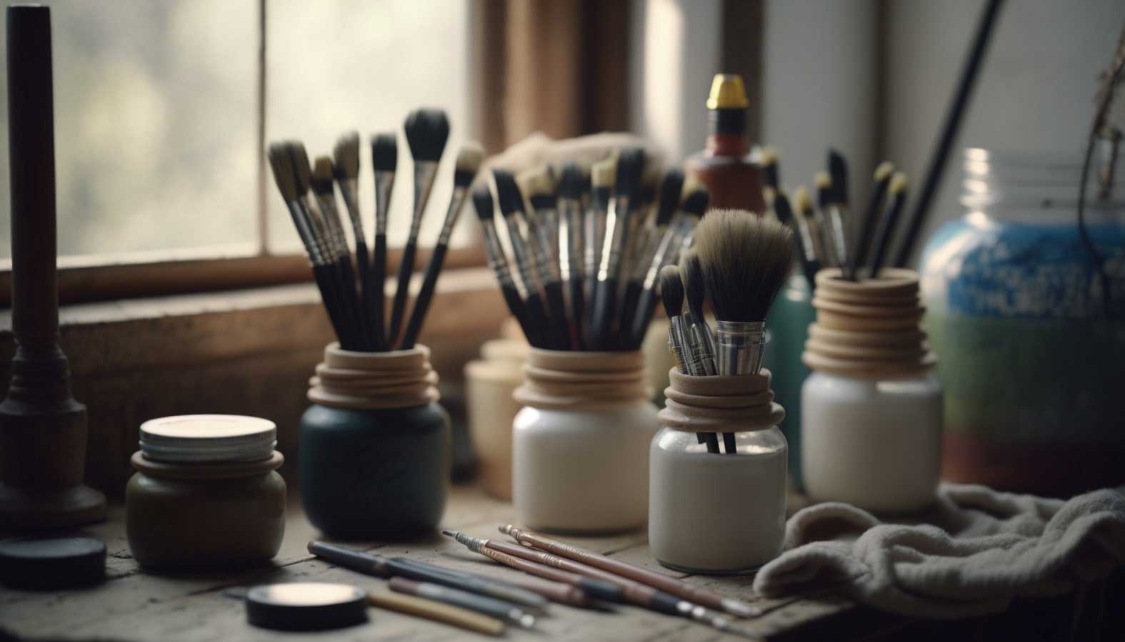 Types of paint brushes and their uses# complete guide 