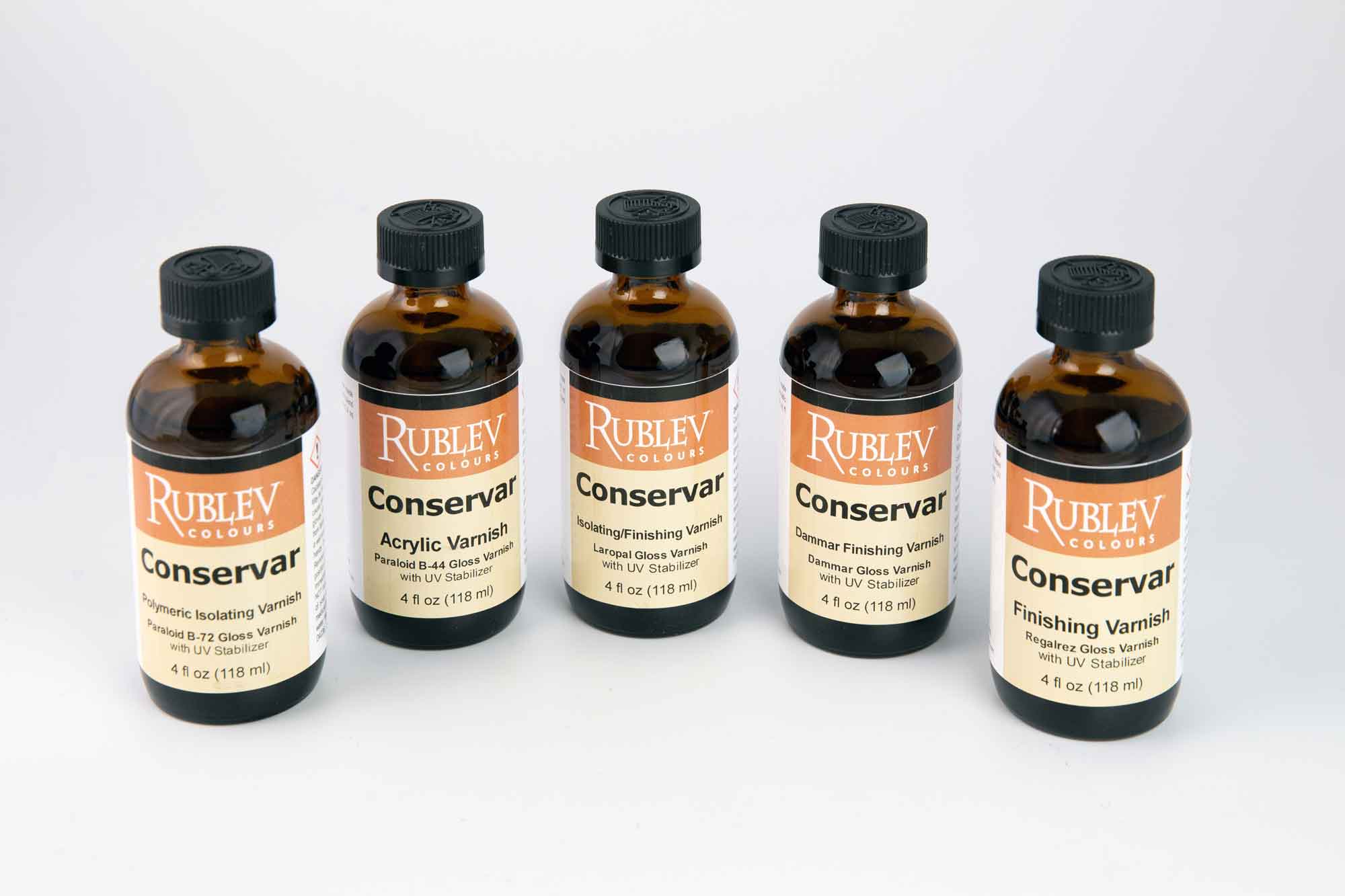 Rublev Colours Conservar Varnishes