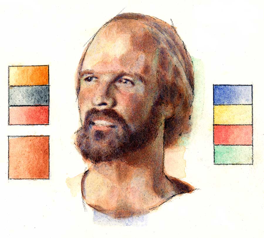 Painting Flesh Tones with the Human Palette