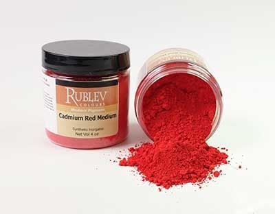Rublev Colours Cadmium Red Medium Pigment