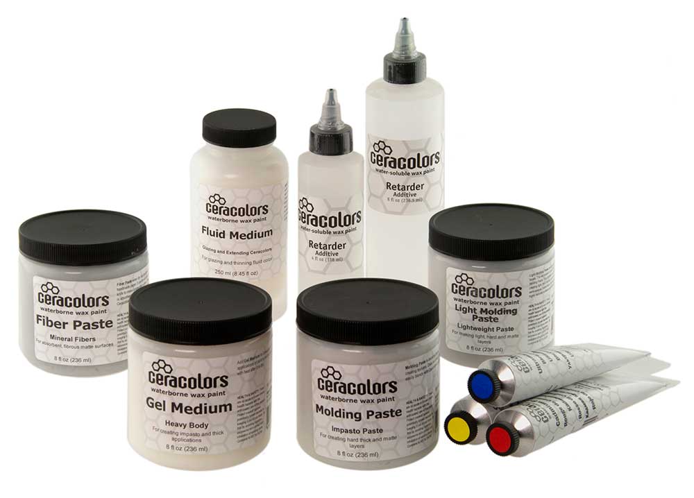 Ceracolors Mediums and Paints