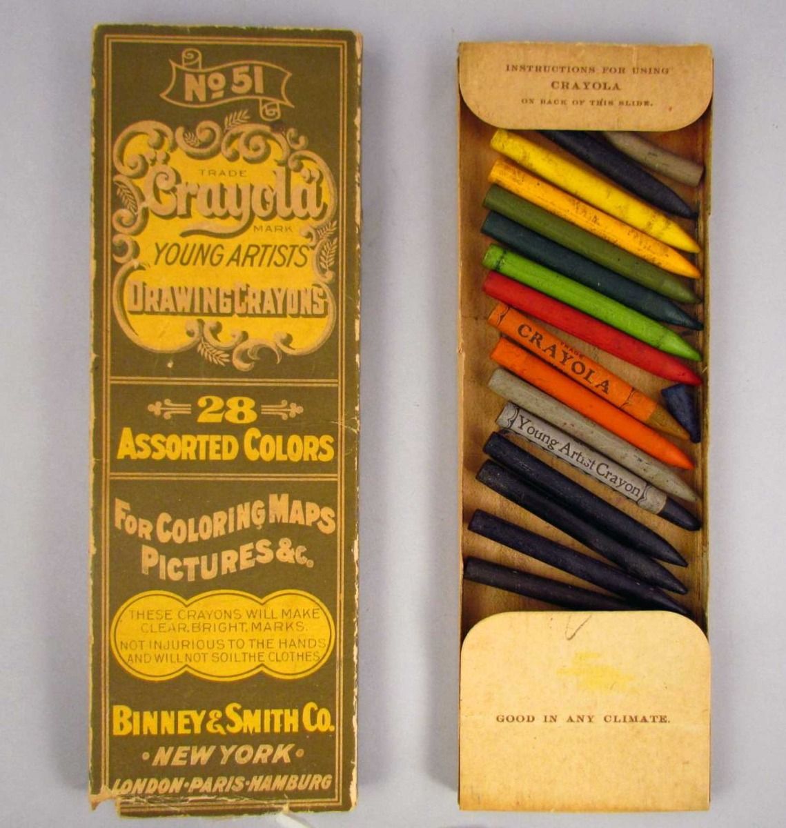 Venetian Red in Crayola No. 51 Box