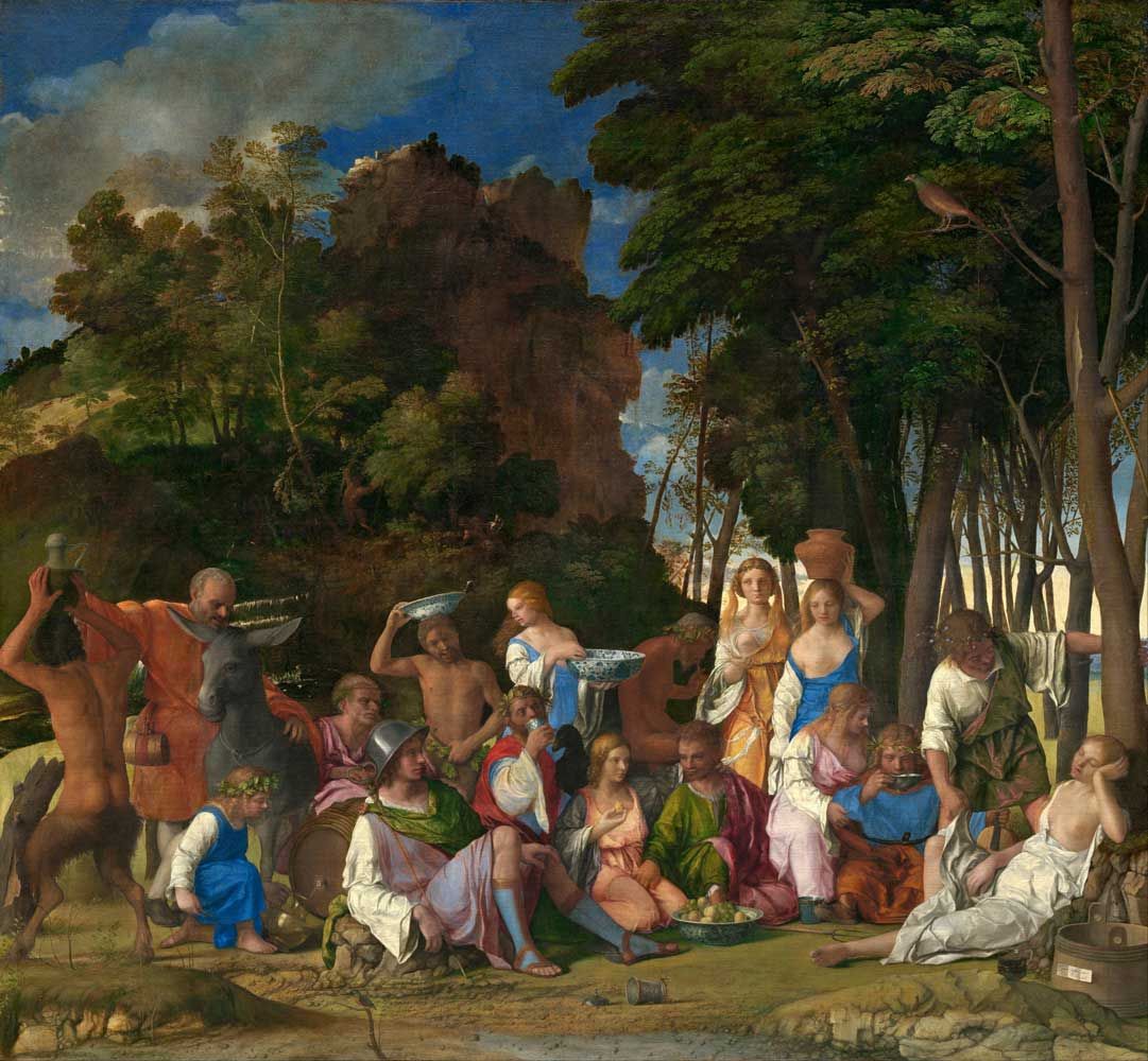 Giovanni Bellini and Titian, The Feast of the Gods