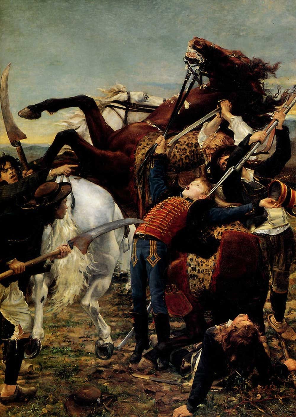 Jean-Joseph Weerts, Death of Joseph Bara, 1880, oil on canvas, Musée d'Orsay, Paris