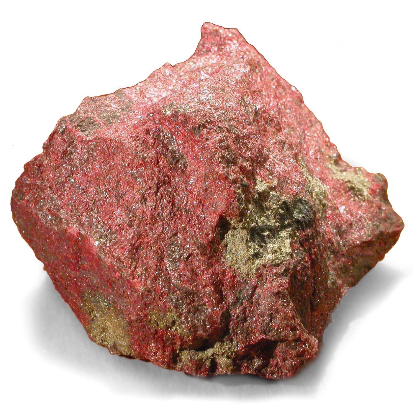 Natural mineral cinnabar