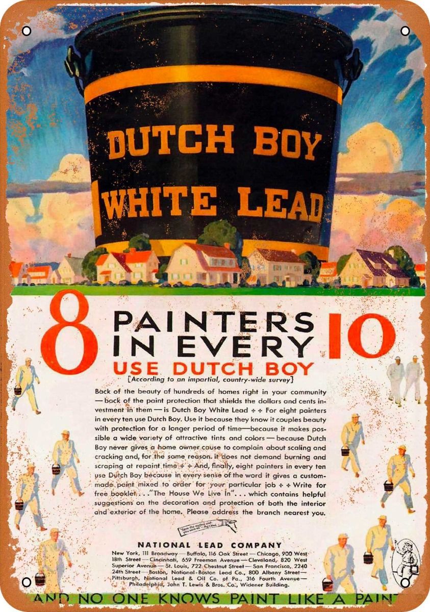 Dutch Boy White Lead