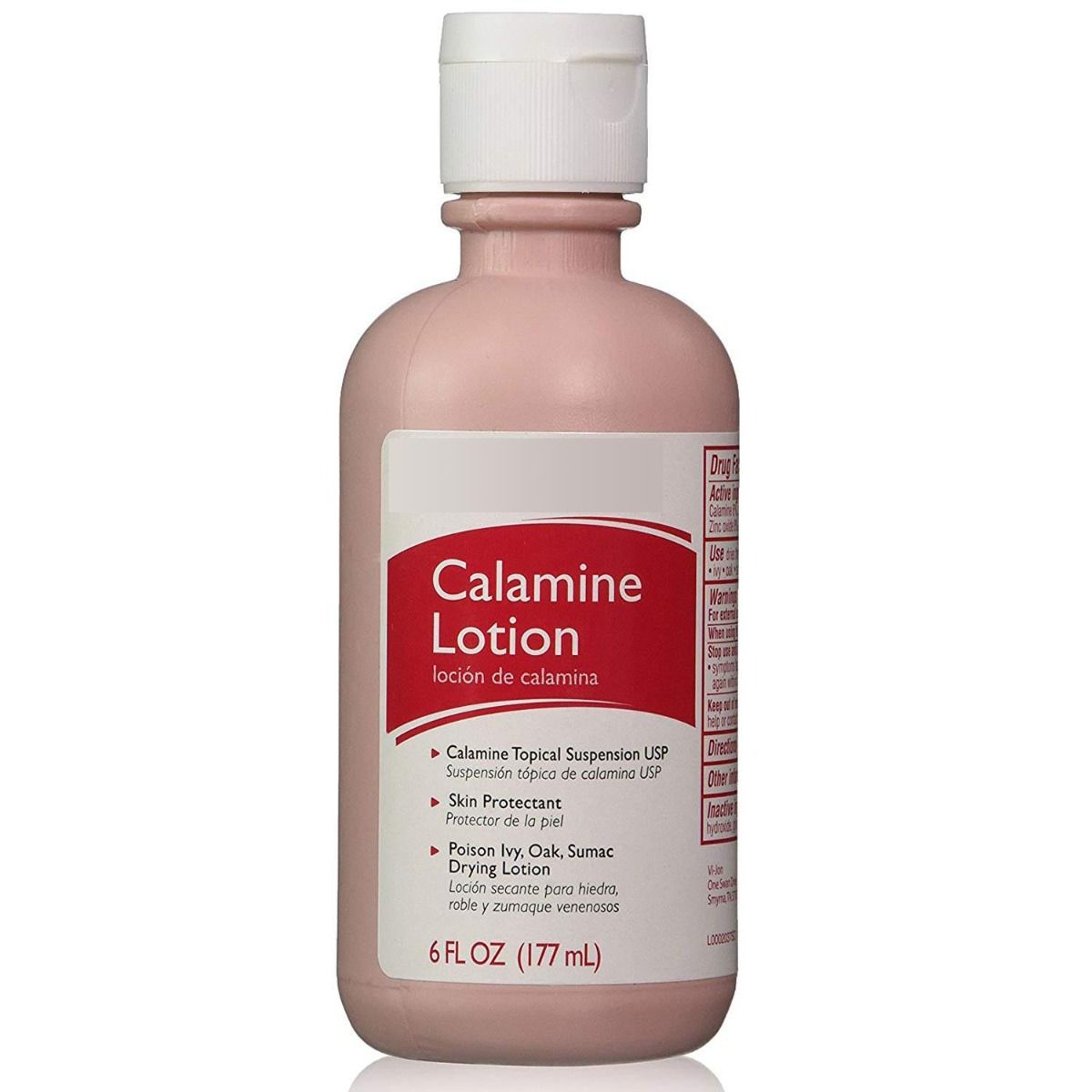Calamine Lotion contains zinc oxide
