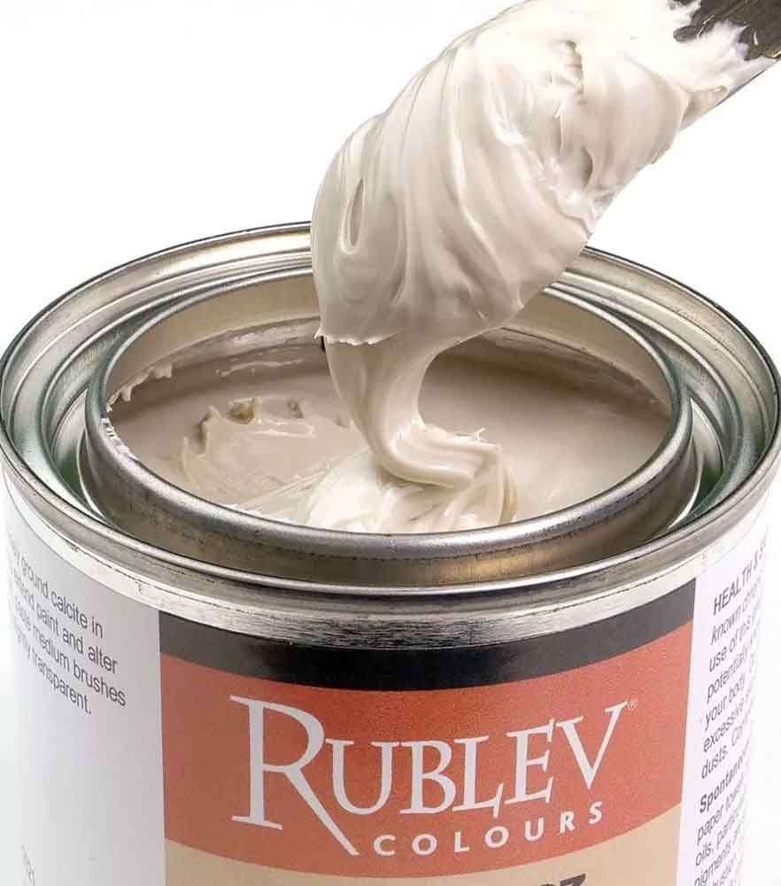 Shop Natural Pigments - Walnut Oil Gel, Rublev Colours Walnut Oil Gel  Medium