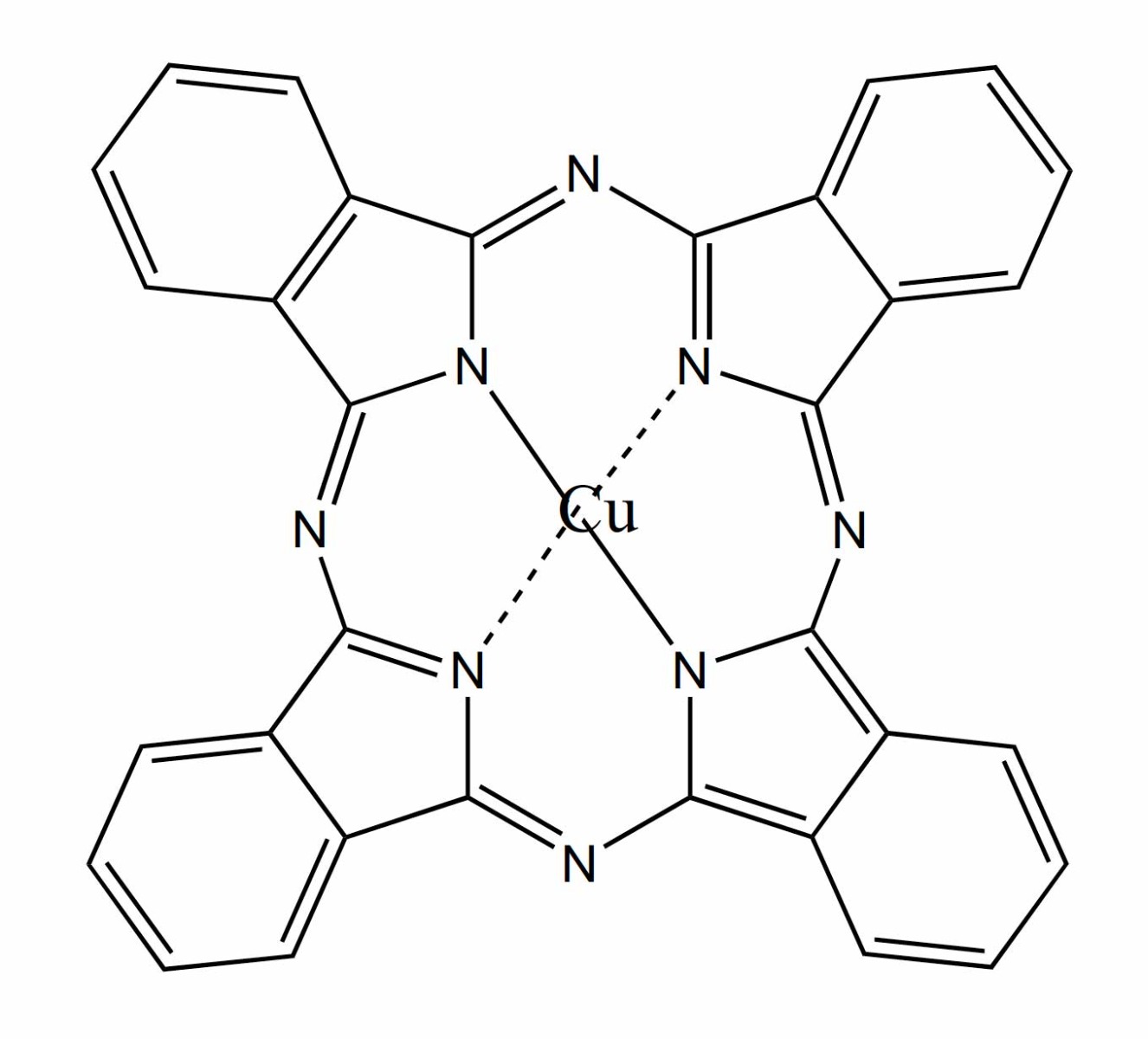 Cu-phthalocyanine blue, beta modified